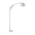 thumbnail image 3 of Coaster Contemporary Metal Adjustable Arched Metal Floor Lamp in Chrome, 3 of 3