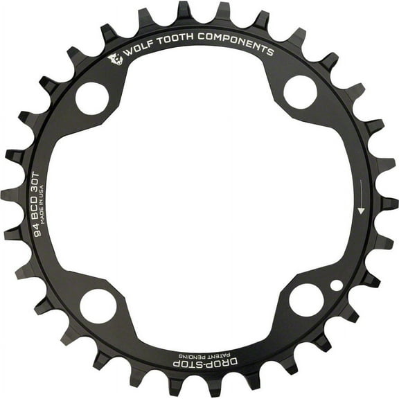 Wolf Tooth 94 BCD 4-Bolt Chainring - Tooth Count: 32 Chainring BCD: 94