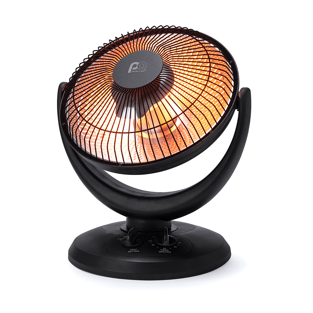 Perfect Aire Oscillating Radiant Dish Heater - Walmart.com