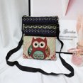 thumbnail image 2 of ZTTD Women's Canvas Cartoon Handbag Shoulder Messenger Bag Ladies Satchel Tote Bags A, 2 of 3