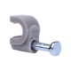 thumbnail image 2 of Grapa Para Cable Redondo Anclo 3/16" Gris 10 Piezas, 2 of 3
