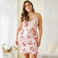 thumbnail image 1 of Jupe à Bretelles pour Femmes Pyjama Imprimé Grand Code avec Bandeau Réglable pour l'Été 2TG, 1 of 11
