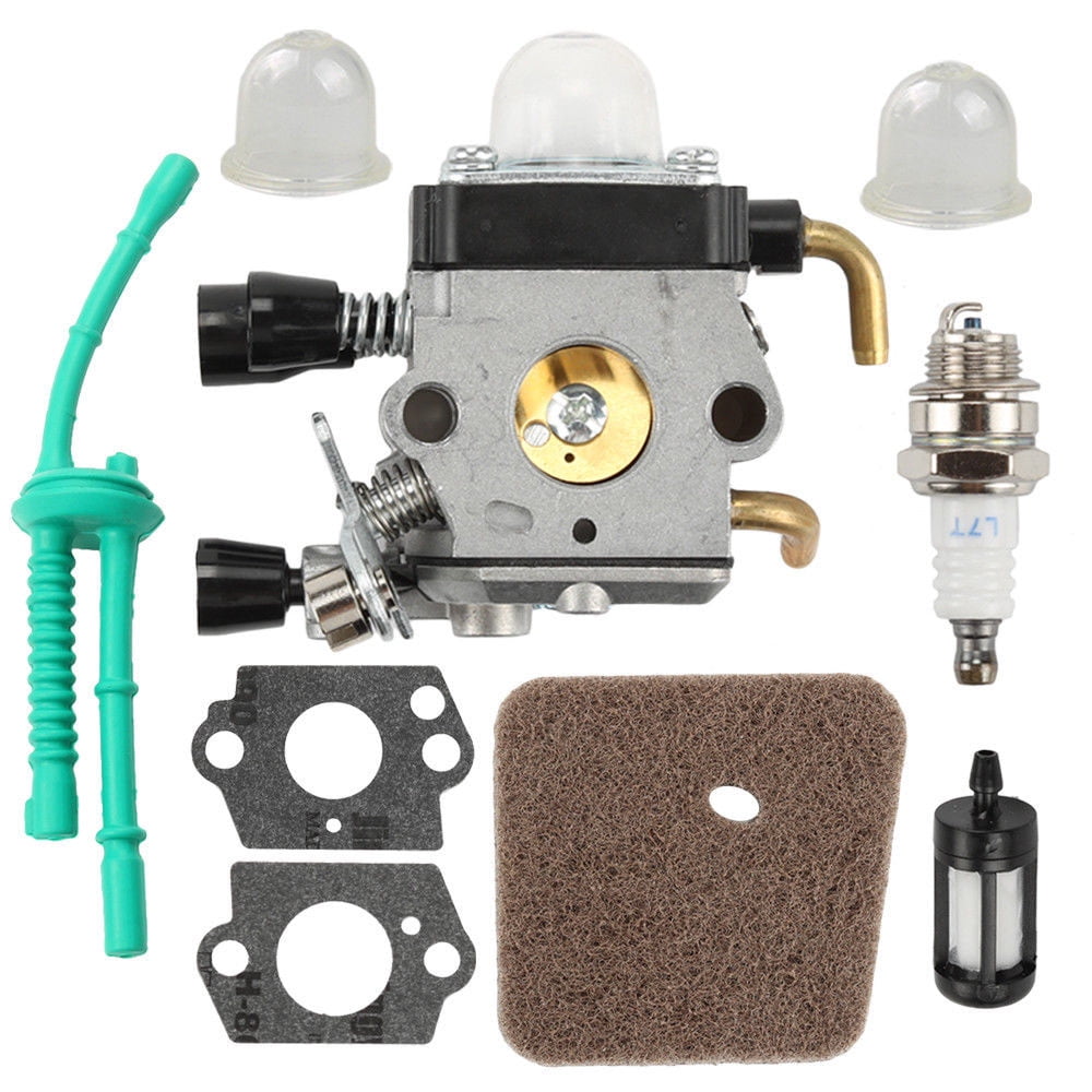 For STIHL FS38 FS45 Carburetor kit FS46 FS55 Spark Plug Air Filters Fuel Line 