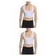 thumbnail image 1 of Qarigey Chaleco adelgazante para hombre, portátil, lavable, transpirable, soporte de espalda, moldeadores de pecho sin mangas, ropa interior Blanco M 2piezas, 1 of 6