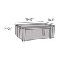 thumbnail image 2 of Covermates Outdoor/Patio Table Cover - 50"W x 30"D x 25"H, 900D Polyester, Weatherproof, 2 of 8