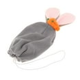 thumbnail image 1 of Funda para casco de esquí, snowboard, decoración para casco de esquí, gorro de punto, accesorios para cascos Conejito Gris, 1 of 9