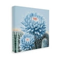 thumbnail image 4 of Stupell Industries Blue Cactus Botanicals Botanical & Floral Painting Gallery Wrapped Canvas Art Print Wall Art, 36 x 36, 4 of 8