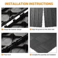thumbnail image 5 of Zimtown 27-Pack Interlocking Deck Tiles,11.8"x11.8" Waterproof Outdoor Flooring , Patio Floor Decking Tiles for Porch Poolside Balcony Backyard, Dark Grey, 5 of 14