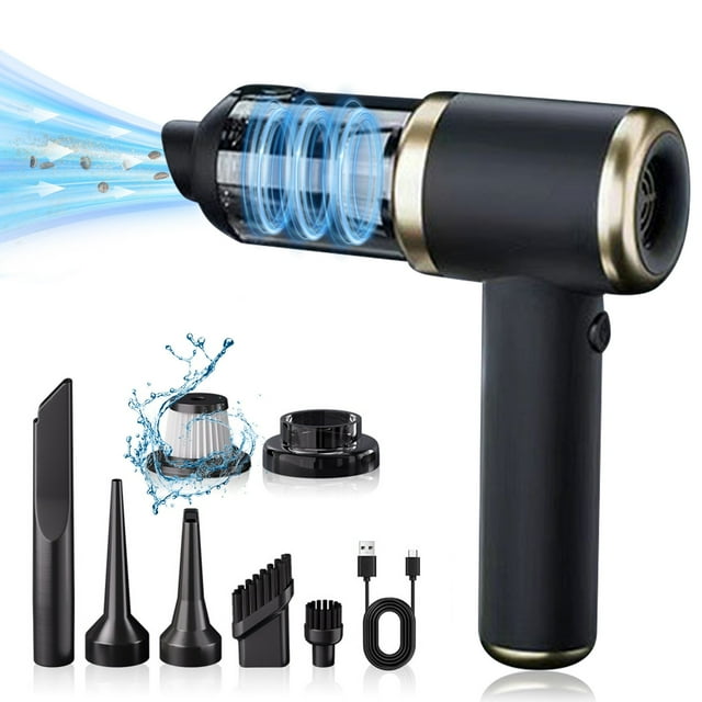 Portable Vacuum Cleaner/Car Vacuum Cleaner/Handheld Vacuum Cleaner Rechargeable Handheld Car Mini Vacuum Cleaner Household USB Rechargeable High Power Recharg