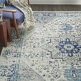 thumbnail image 6 of Nourison Tranquil Persian Ivory/Light Blue 8'10" x 11'10" Area Rug, (9x12), 6 of 8