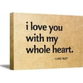 thumbnail image 1 of Awkward Styles I Love You With My Whole Heart Wall Decoration Bible Verse Wall Art Luke 10:27 Religious Gifts for Women and Men Bible Art Bible Quotes Wall Art Decor Motivational Inspirational Quotes, 1 of 5