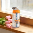 thumbnail image 6 of Msgweeeg Water Bottle Large Water Bottle Kids Toddler Sippy Cup LeakProof Portable Water Bottle Soft Silicone Mouth Straw for Baby Toddler Daily Use, 6 of 7