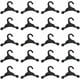 thumbnail image 1 of Percha de plástico con forma de huella de perro, para mascotas, color negro, 12 x 17,6 x 0,35 cm, 1 of 5