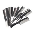 thumbnail image 2 of Techtongda Pro Salon Hair Set Profession Hairdressing Plastic Barbers Brush Combs Set Black 10 pcs, 2 of 14