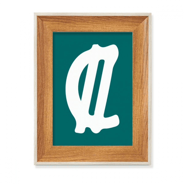 Costa Rica Currency Symbol Colon CRC Desktop Wooden Photo Frame Display Picture Art Painting Multiple Sets