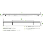 QuickJacks TL Frame Extension Kit - Black -Car Lifts Sold Separately - Accessory - New