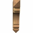 thumbnail image 3 of Ekena Millwork 3 1/2"W x 20"D x 24"H Funston Craftsman Smooth Bracket, Western Red Cedar, 3 of 4