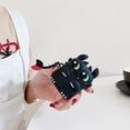 thumbnail image 1 of Negro, Funda de Silicona de Dibujos Animados 3D para Airpods Pro, Cute Night Demon Kawaii Fun Impermeable a Prueba de Golpes para Airpod Pro Funda de Carga Funda Protectora con Llavero, 1 of 5