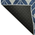 thumbnail image 7 of HomeRoots 673734 9 x 12 ft. Navy Blue & Gray Geometric Washable Machine Made Rectangle Area Rug with UV Protection, 7 of 7