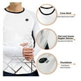 thumbnail image 4 of Men Long Sleeve UV Protection Shirts Men UPF 50 Sun Protection Shirts Moisture Wicking Long Sleeve Shirts for Men Performance Shirts Lightweight Sun Shirts White L, 4 of 8