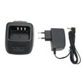 thumbnail image 4 of Base De Carga Para Walkie Talkie, Enchufe Europeo De 100-240V, Base De Carga Para Batería De Radio De Escritorio, Entrada De 12V, Color Negro Para TK2400 Para, 4 of 7