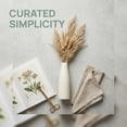 thumbnail image 4 of REGALWOVEN Ceramic Bud Vase for Flowers, Slim Decorative Vase with Narrow Opening, Small Matte Flower Vase for Single Stem White 1.7"L x 1.7"W x 5.9"H, 4 of 6