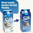 thumbnail image 3 of Silk Dairy Free, Gluten Free Vanilla Almond Milk, Plant Based Milk Half Gallon, 64 fl oz, 3 of 15