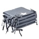 thumbnail image 4 of Luchild Protector de cama Nido Protección para la cabeza Cama de bebé Cama estampada Protector de cama Parachoques acolchado suave (420 cm/165,3 pulgadas, gris con estrella blanca) Zhivalor Correas y Collares para Perros, 4 of 8