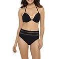 thumbnail image 4 of Time and Tru Women's Texture Swimsuit Top, 4 of 6
