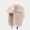 Beige, variant on Fluffy Trapper Hat for Women Winter Faux Fox Fur Windproof Warm Ear Flap Hat