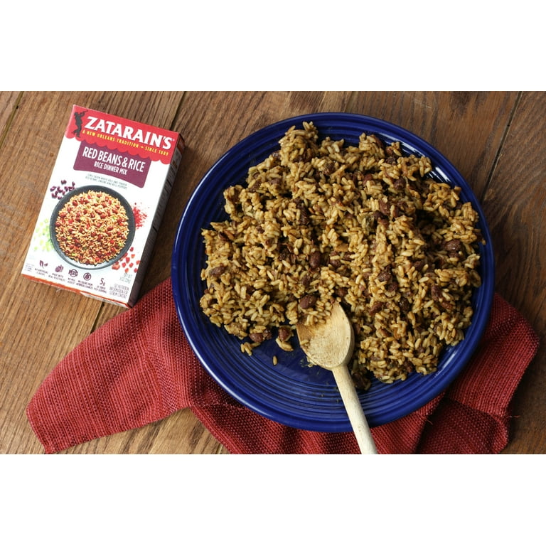 Zatarain's® Spicy Red Beans & Rice Mix 8 oz. Box, Rice, Grains & Dried  Beans