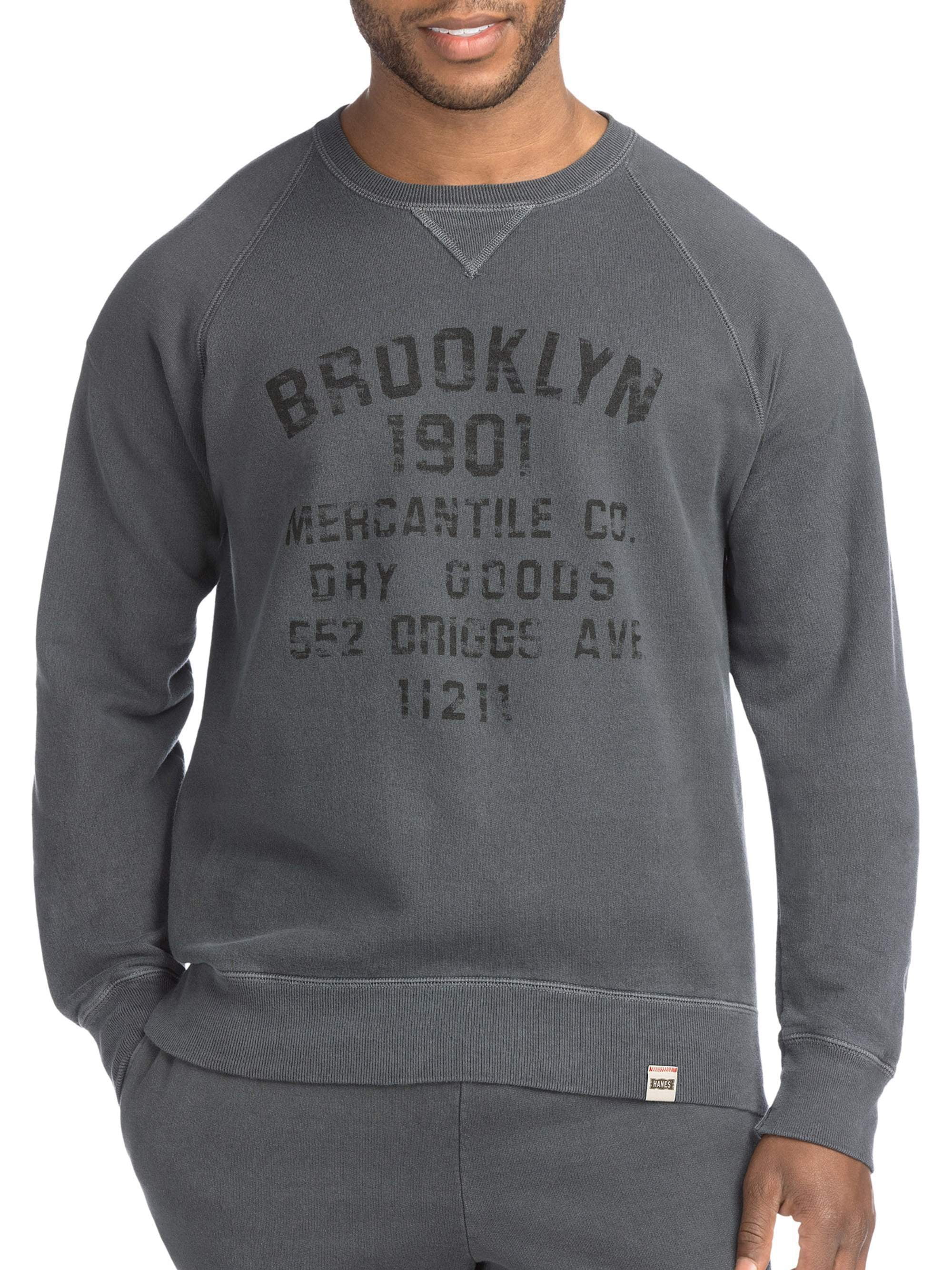 Hanes Men's Hanes 1901 Heritage Long Sleeve Graphic VNotch Raglan