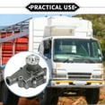 thumbnail image 2 of Bomba de agua Unique Bargains para motor Mitsubishi 4DR5 4DR-5 No.ME005183 con kit de adaptador de junta, 2 of 6
