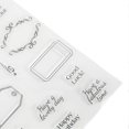 thumbnail image 2 of Transparent Stamps DIY Hand Account Scrapbook Clear Transparent Stamp Rubber Stamp Knife Mold Set, 2 of 3