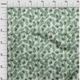 thumbnail image 3 of oneOone Cotton Poplin Twill Green Fabric Tropical Diy Clothing Quilting Fabric Print Fabric By Yard 56 Inch Wide, 3 of 5