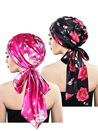 Reversible sustainable and handmade headwear head scarf hair bandana