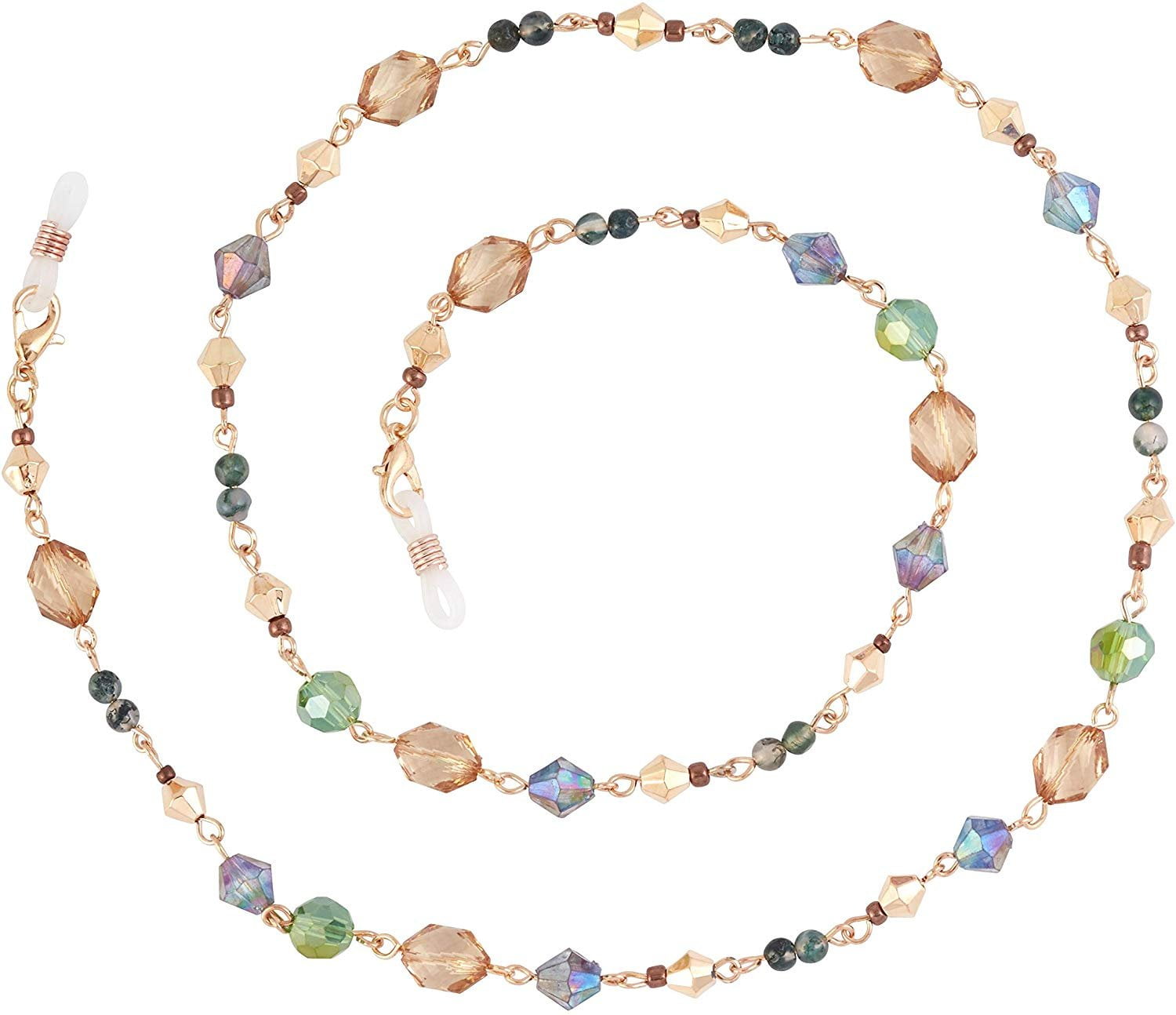 Beaded Eyeglass Chain Holder, Face Mask Lanyard Holder, Fashion Lanyard