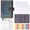 Gray, variant on PU Leather Sparkling Glitter Ring Binder Notebook – A5 Loose-Leaf Journal for Planning, Journaling & Organizing, Refillable Pages (Multiple Colors, 1Pc)