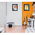 thumbnail image 2 of TrendyDecor4U "Lys Tigre" Vignette 2 Pièces par Roey Ebert, Cadre Noir, 2 of 2