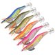 thumbnail image 1 of Plantillas de calamar para pesca, anzuelo de calamar, señuelo de pesca duro con efecto luminoso para pesca en barco, río y estanque, 1 of 1