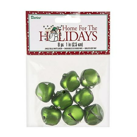 - Darice Bells Jingle Bells Matte Green 25mm