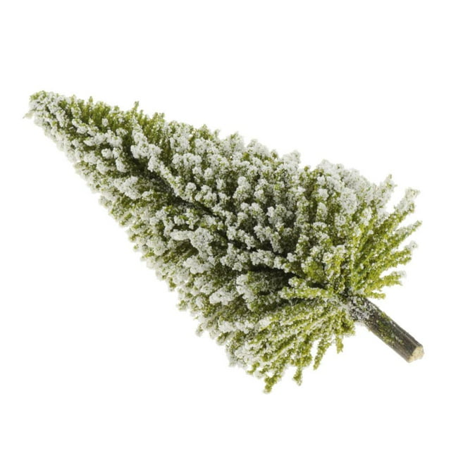 Modelo de árbol de Navidad en miniatura - Casa de Accesorios de Navidad Decoración de árboles coración de paisaje de micropaisaje UNA Yotijar Miniaturas Paisaje de bricolaje