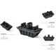 thumbnail image 3 of Juego De 4 Almohadils De Soporte De Goma Suave Debajo móvil Para E60 E61 Números De Pieza De 51717065919 Baoblaze Bloque de elevación de gato, 3 of 8