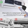 thumbnail image 3 of Cordless Electric Air Duster Handheld Air Blower Rechargeable 6600mAh Battery Powerful 36000 RPM for Computer Keyboard Electronics Cleaning, 3 of 8