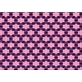 thumbnail image 1 of Ahgly Company Tapis Rectangulaire d'Intérieur Lavable en Machine Violet Transitionnel, 5 Pieds x 8 Pieds, 1 of 7