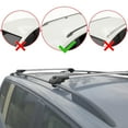 thumbnail image 2 of Compatible with Honda Accord Tourer 2008-2012 ACE-1 Car Roof Rack Cross Bar Grey Aluminium 2 Bars, 2 of 8