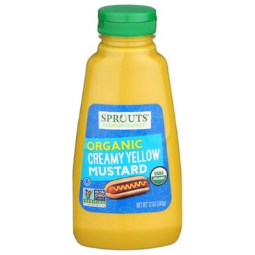 SPT Organic Creamy Yellow Mustard 12 oz