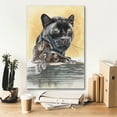 thumbnail image 5 of Epic Graffiti 'Caliginous' by Barbara Keith, Canvas Wall Art, 18"x26", 5 of 8