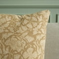 thumbnail image 3 of Safavieh Khriya 20" x 20" Traditional Cotton Decorative Pillows, Mustard, 3 of 4