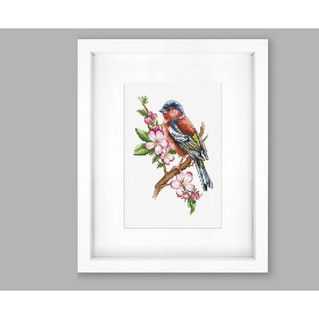 UPC: 4840746023422 | Chaffinch Bird B1196L Counted Cross-Stitch Kit
